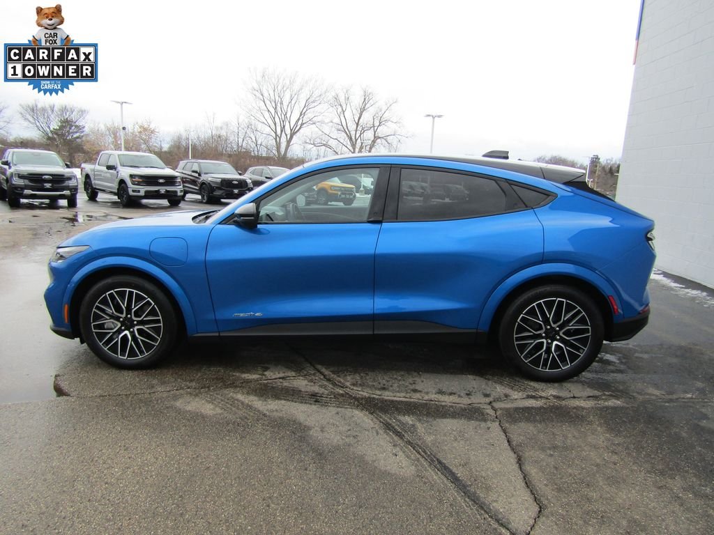 Used 2025 Ford Mustang Mach-E Premium AWD with VIN 3FMTK3SU8SMA12627 for sale in Racine, WI