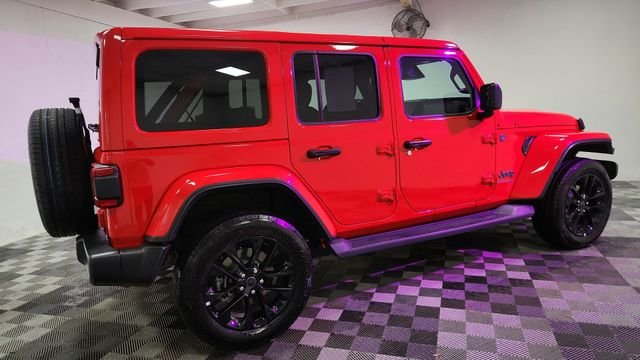 Used 2025 Red Jeep Sahara 4xe image 7
