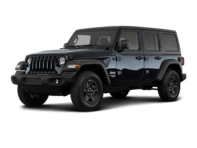Used 2021 Black Clearcoat Jeep Unlimited Willys image 1