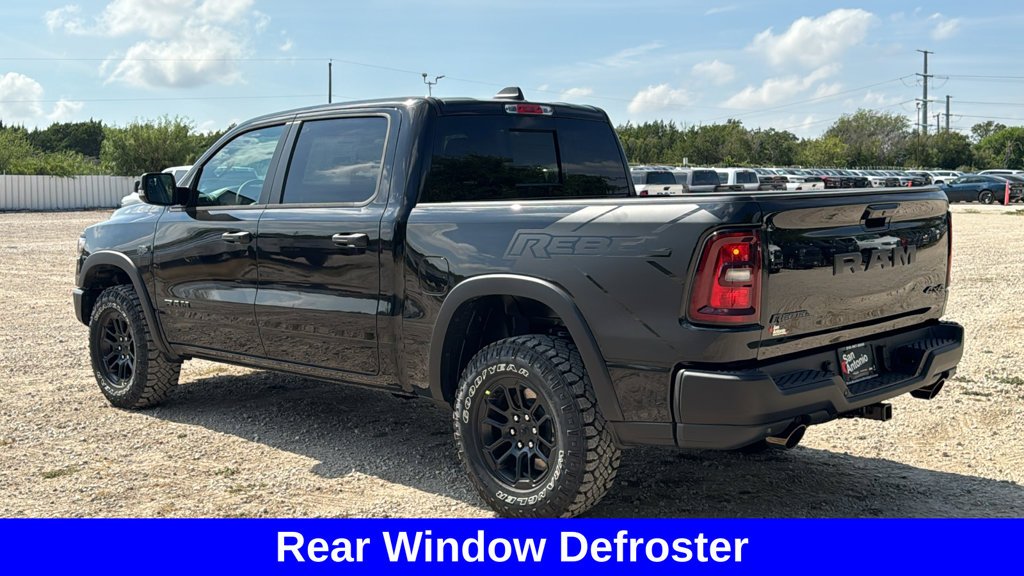 New 2027 Diamond Black Crystal Pearl-Coat Exterior Paint RAM Rebel image 5