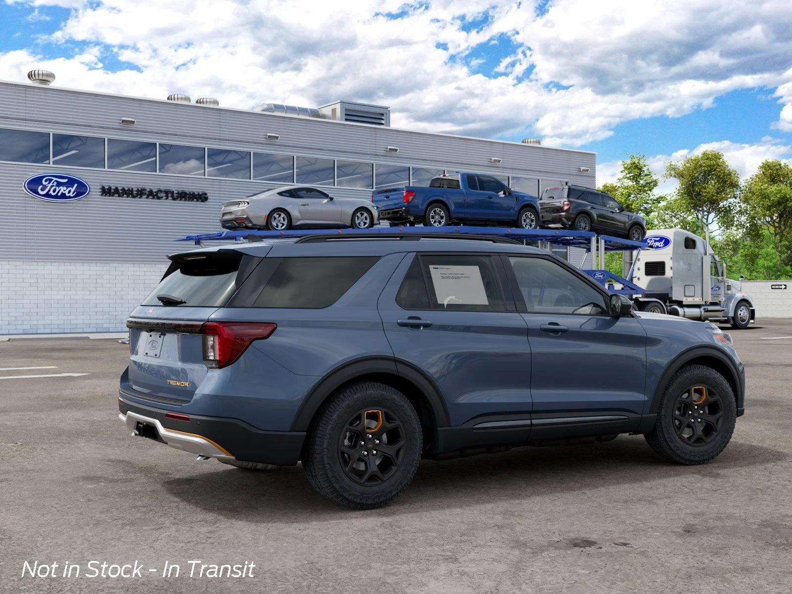 New 2027 Vapor Blue Metallic Ford Tremor® image 6
