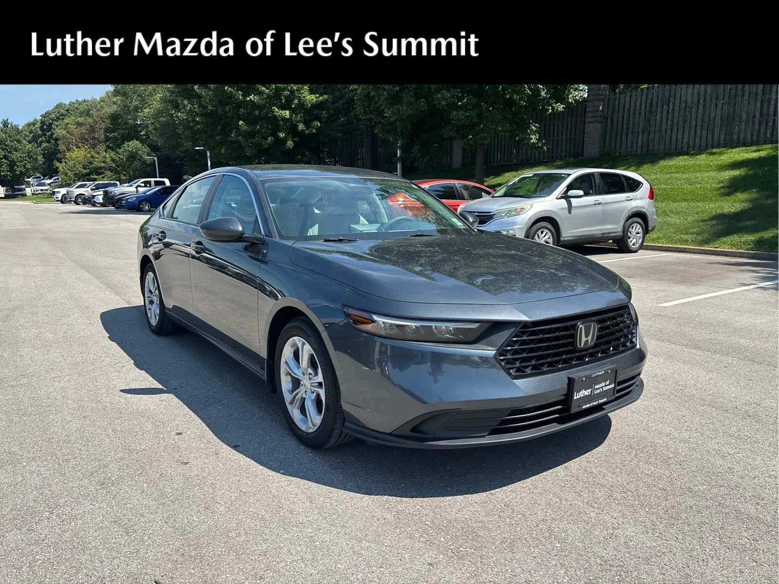 Used 2024 Meteorite Gray Metallic Honda LX image 1