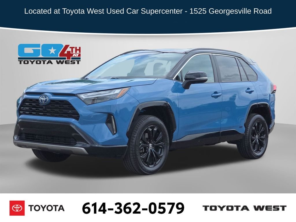 Used 2023 Blue Toyota XSE image 1