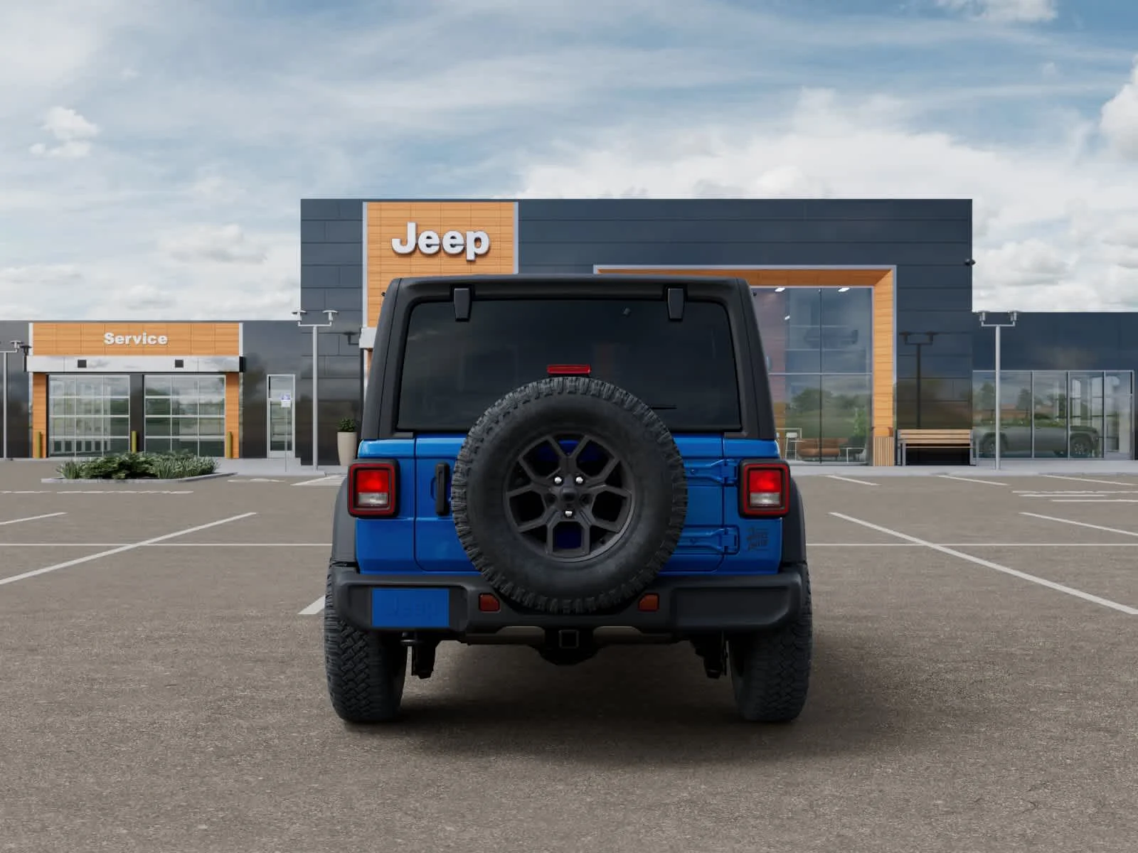 New 2026 Hydro Blue Pearlcoat Jeep Willys image 7