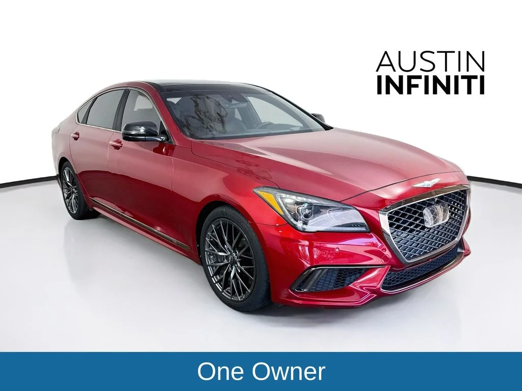 Used 2018 Red Genesis 3.3T Sport image 1