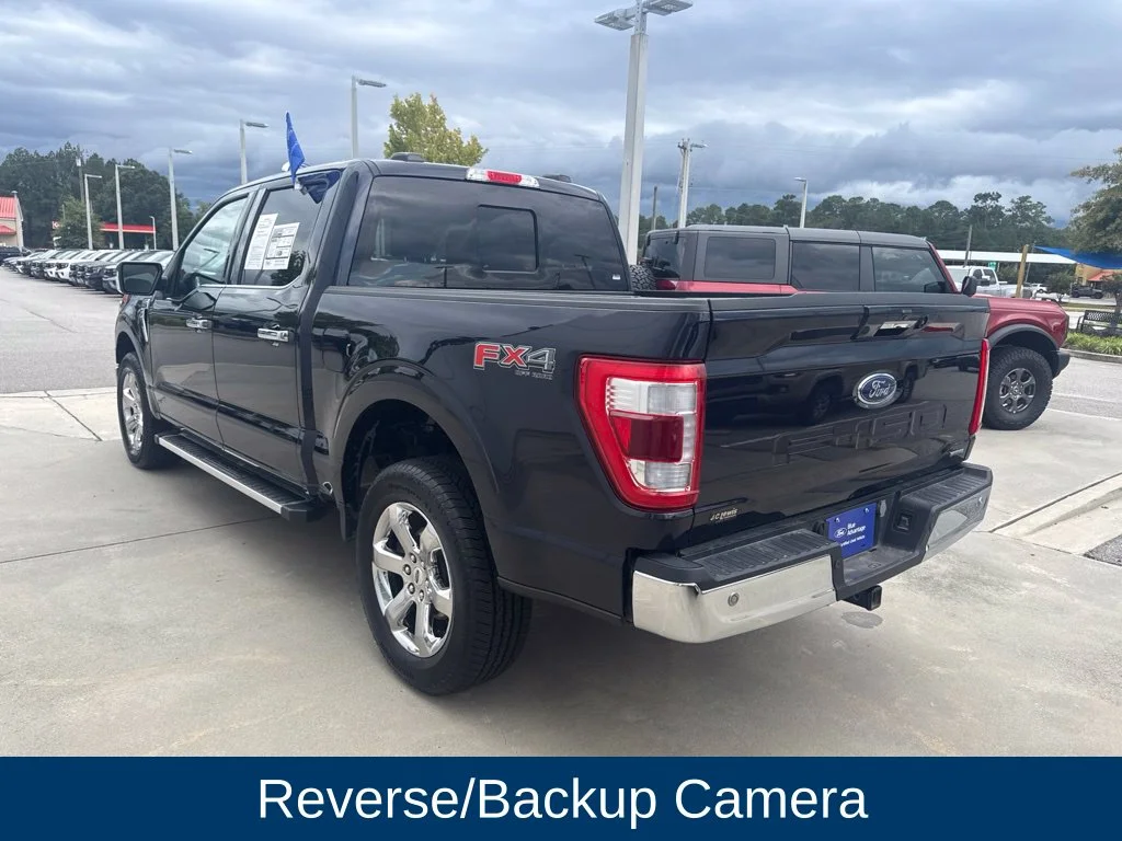 Certified Used 2023 Antimatter Blue Metallic Ford Lariat image 4