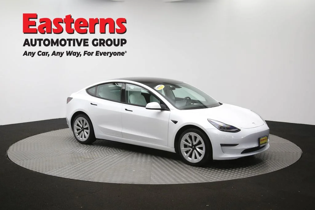 Used 2021 White Tesla Long Range image 45