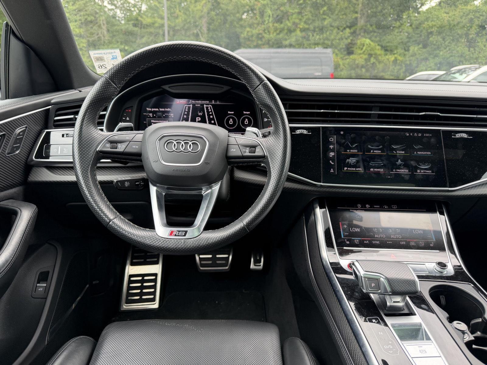 Used 2023 Glacier White Metallic Audi 4.0 quattro image 18