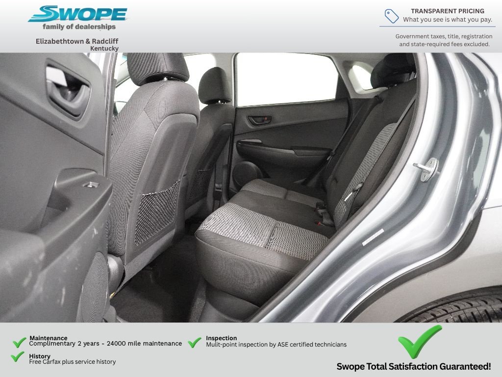 Used 2019 Sonic Silver w/Black Roof Hyundai SEL image 12