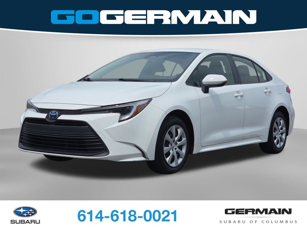 Used 2023 White Toyota LE image 1