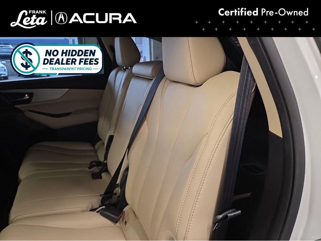 Certified Used 2023 Platinum White Pearl Acura  image 21