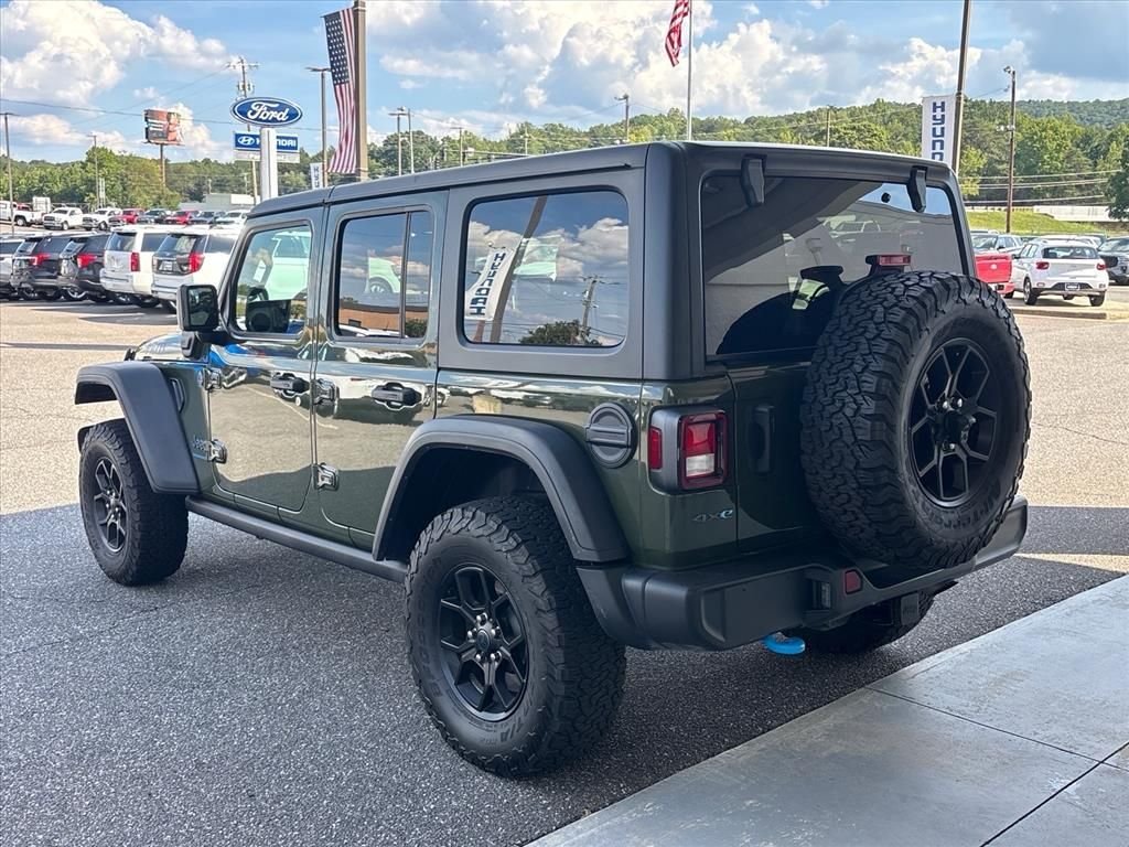 Used 2024 Green Clearcoat Jeep Willys 4xe image 2
