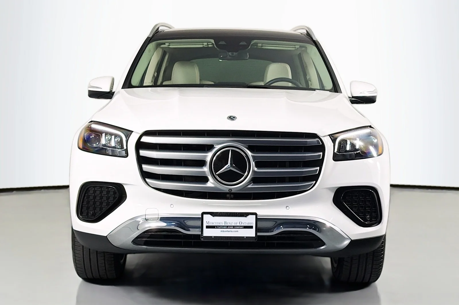 Certified Used 2024 Polar White Mercedes-Benz GLS 450 image 2