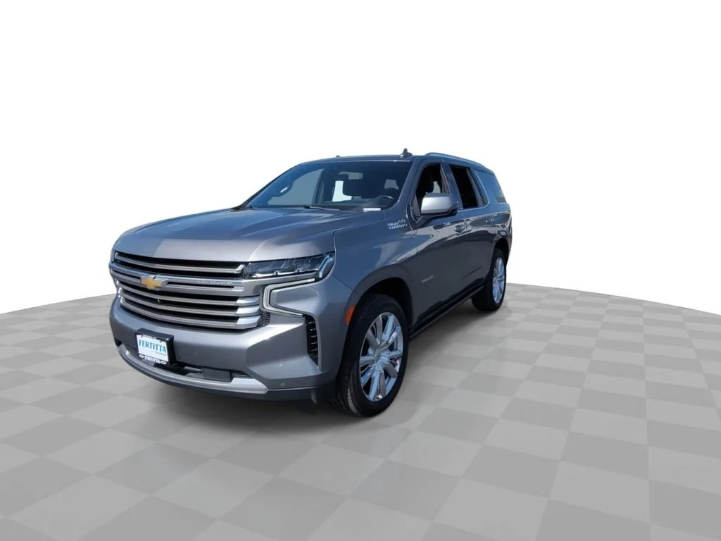 Certified Used 2021 SATIN STEEL METALLIC Chevrolet High Country image 3
