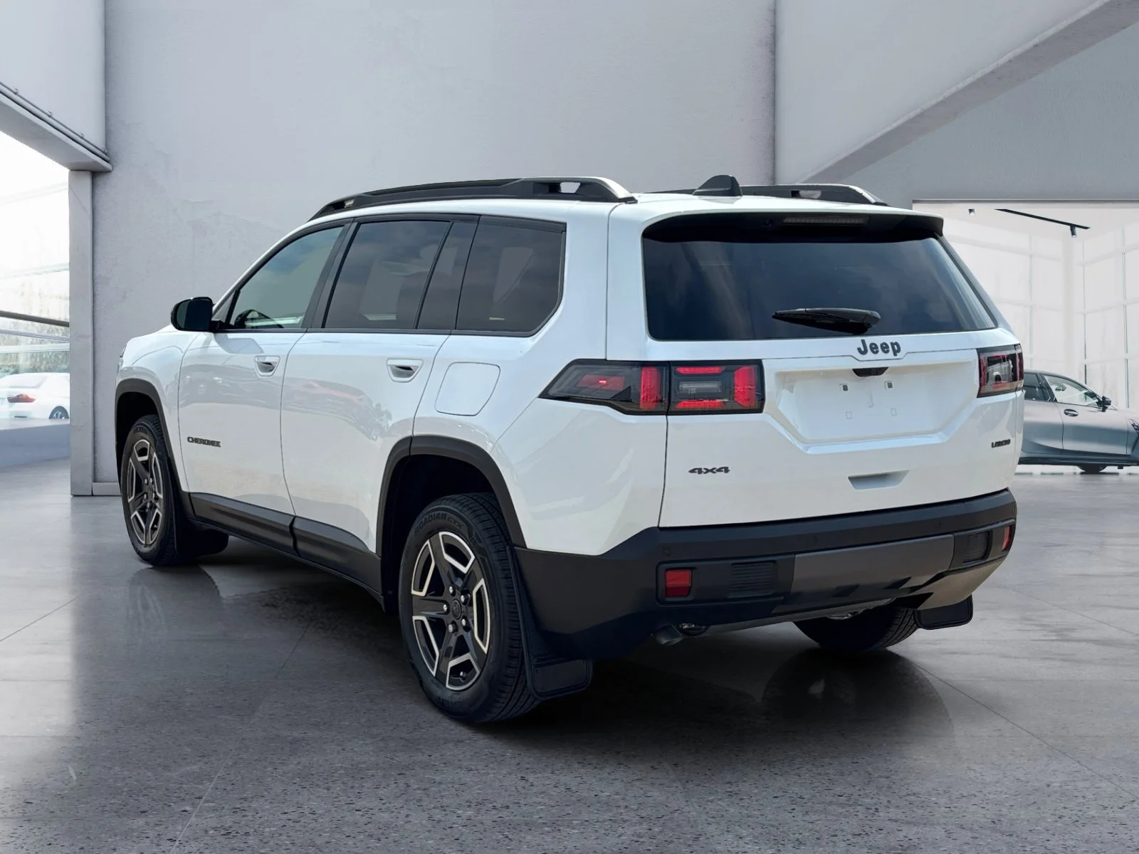 New 2026 Bright White Jeep Laredo image 3