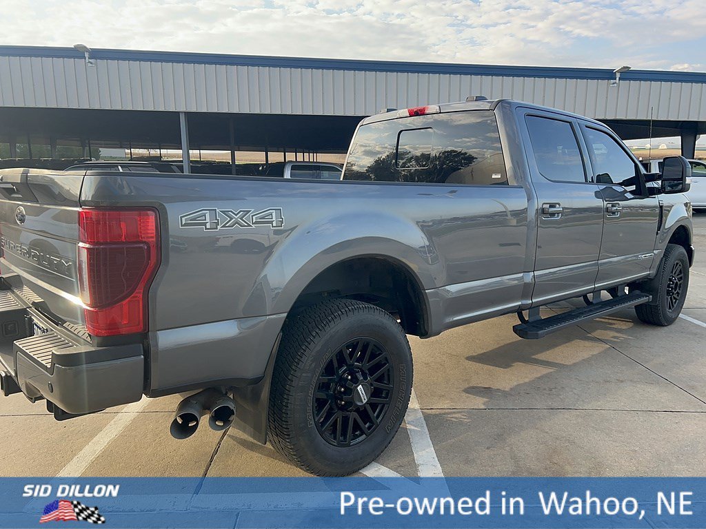 Used 2022 Carbonized Gray Metallic Ford LARIAT image 5