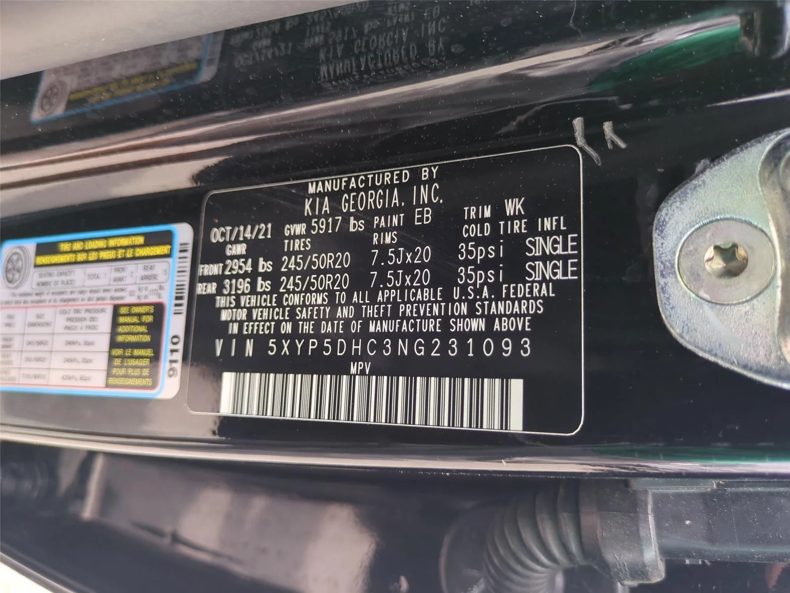 Used 2022 Ebony Black Kia SX image 45