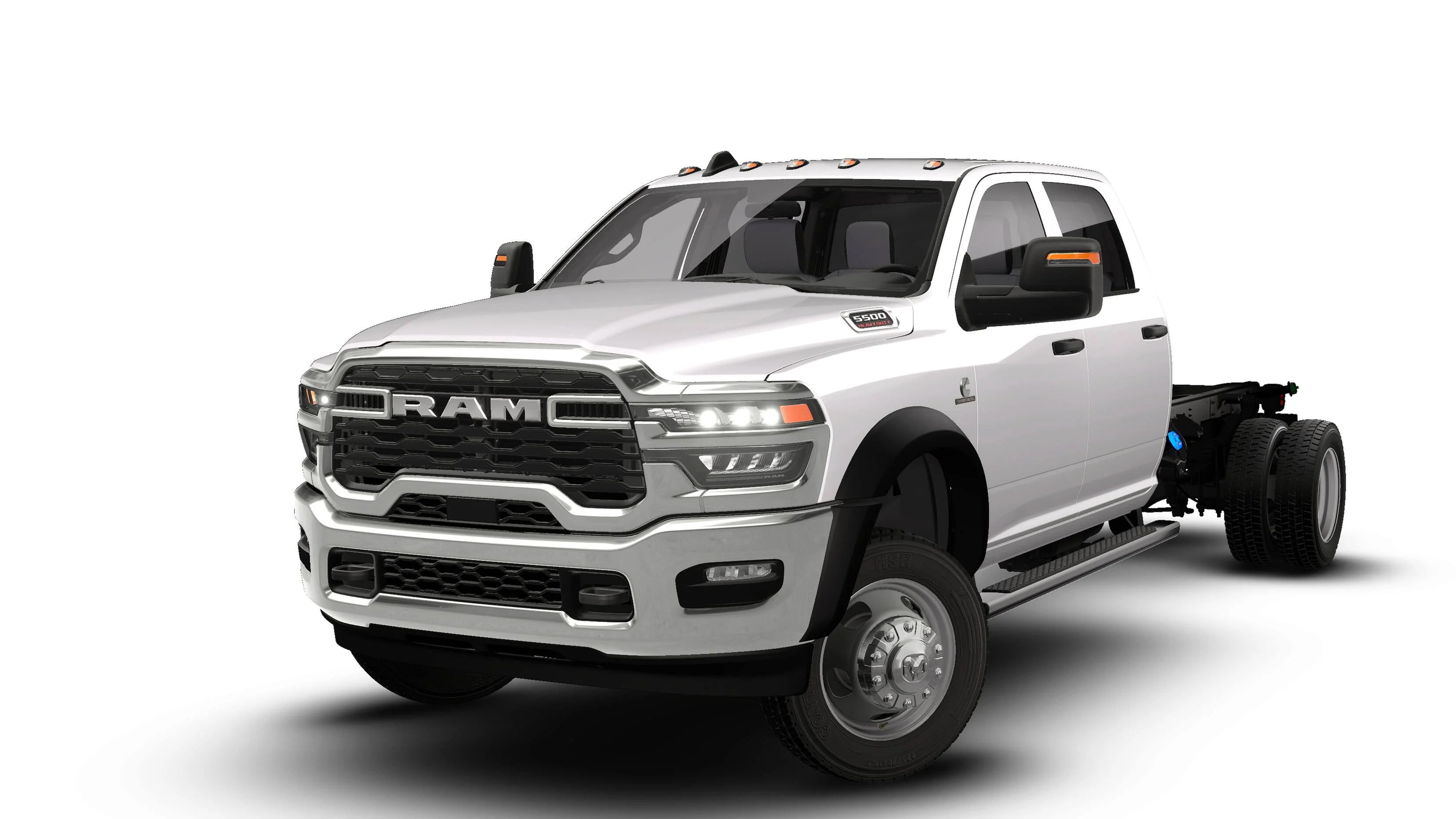 New 2026 Bright White Clear-Coat Exterior Paint RAM TRADESMAN image 13
