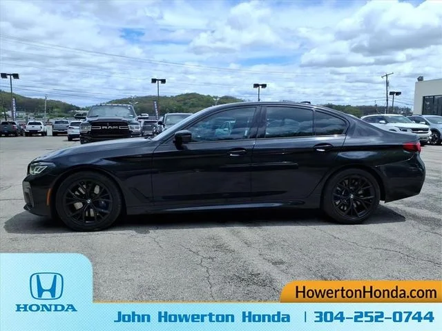 Used 2022 Black BMW 540i xDrive image 9