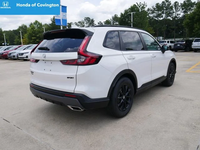 New 2026 Platinum White Pearl Honda 2WD Sport-L Hybrid image 3