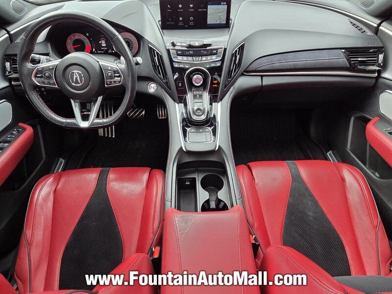 Used 2022 Platinum White Pearl Acura SH-AWD A-SPEC ADV image 10