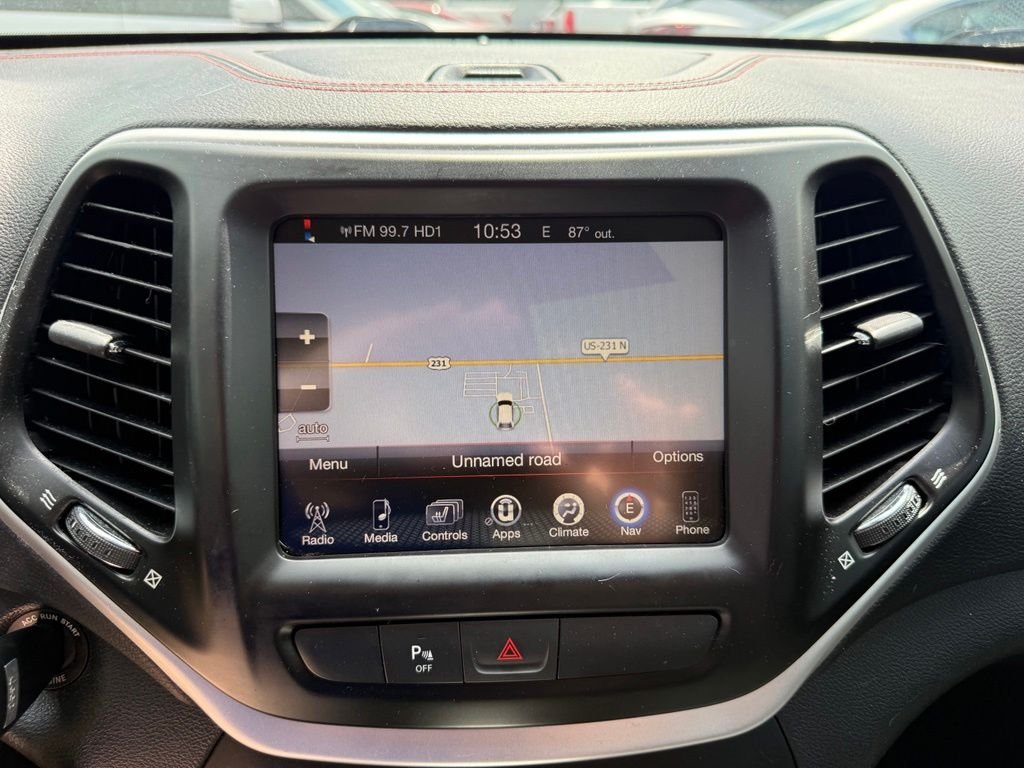 Used 2016 Orange Jeep Trailhawk image 13