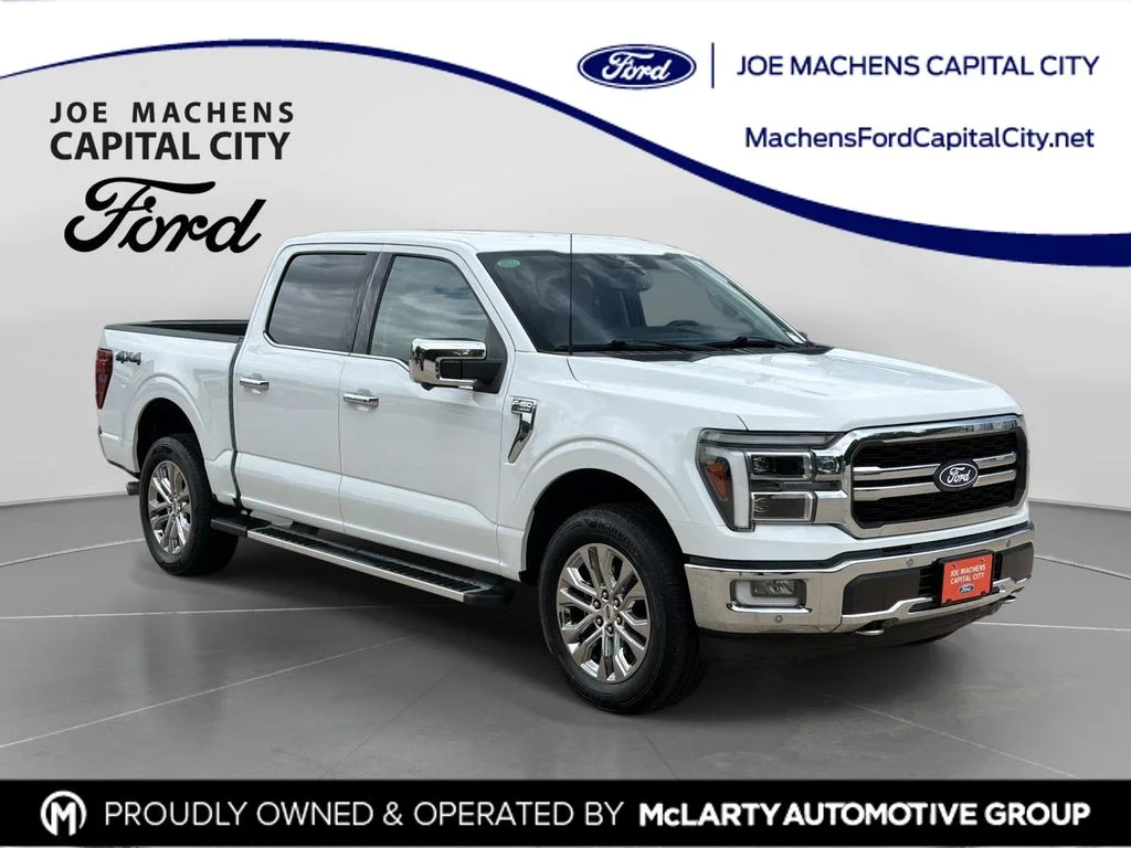 Used 2024 Oxford White Ford Lariat image 1