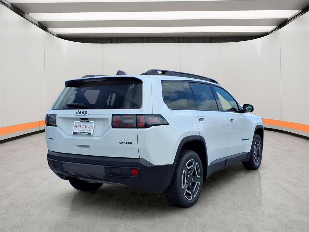 New 2026 Bright White Clear-Coat Exterior Paint Jeep Laredo image 6