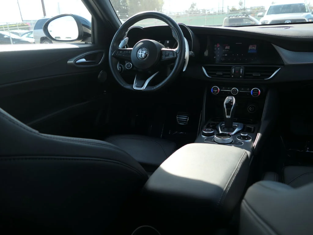 Used 2024 Vulcano Black Metallic Alfa Romeo Veloce image 25