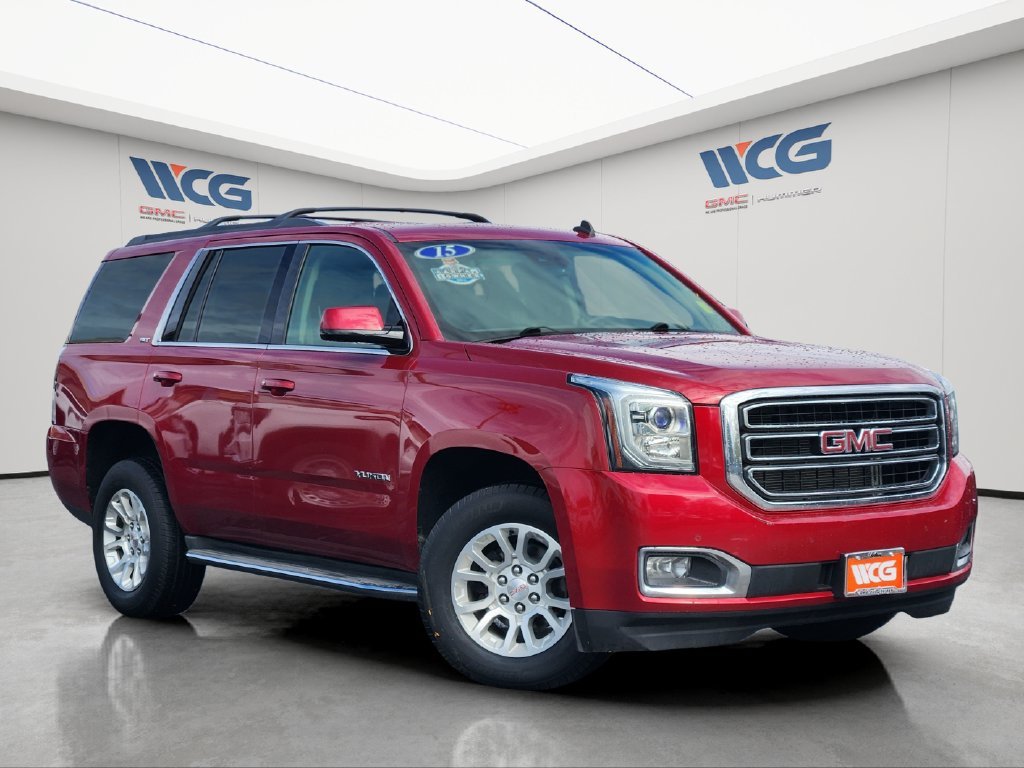 Used 2015 GMC Yukon SLT with VIN 1GKS2BKC2FR153221 for sale in Greeley, CO