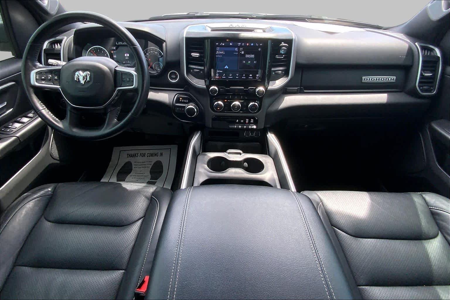 Used 2022 Bright White Clearcoat Ram Big Horn image 16