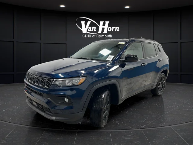 New 2026 Fathom Blue Pearl Coat Jeep Latitude image 3