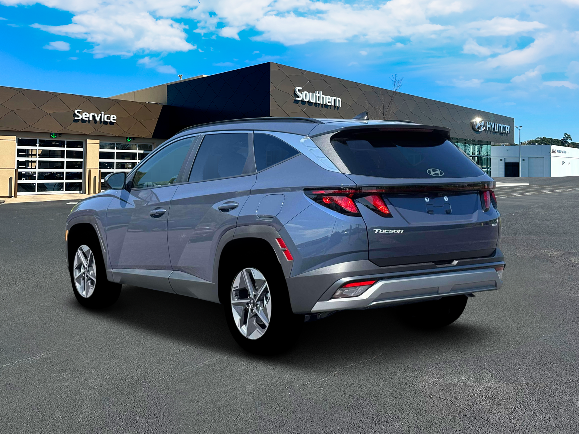 New 2026 Blue Hyundai SEL AWD image 5