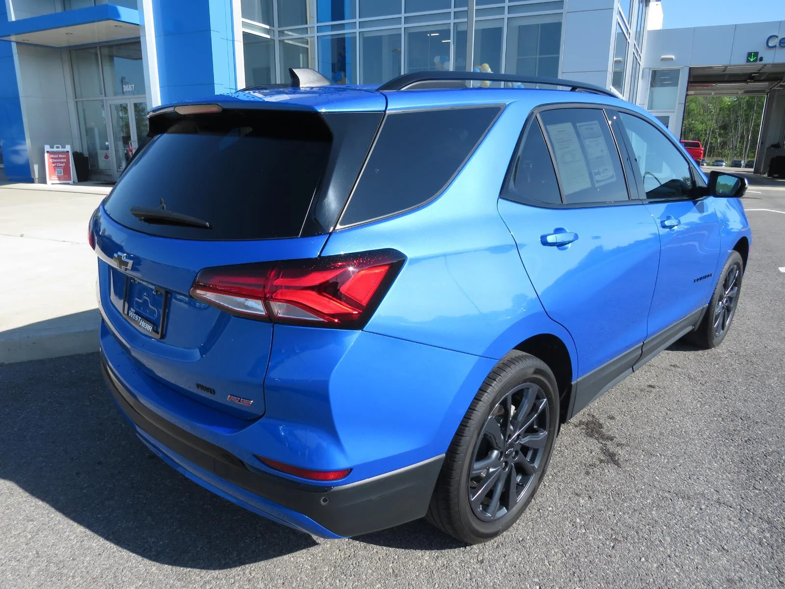 Used 2024 Riptide Blue Metallic Chevrolet RS image 6