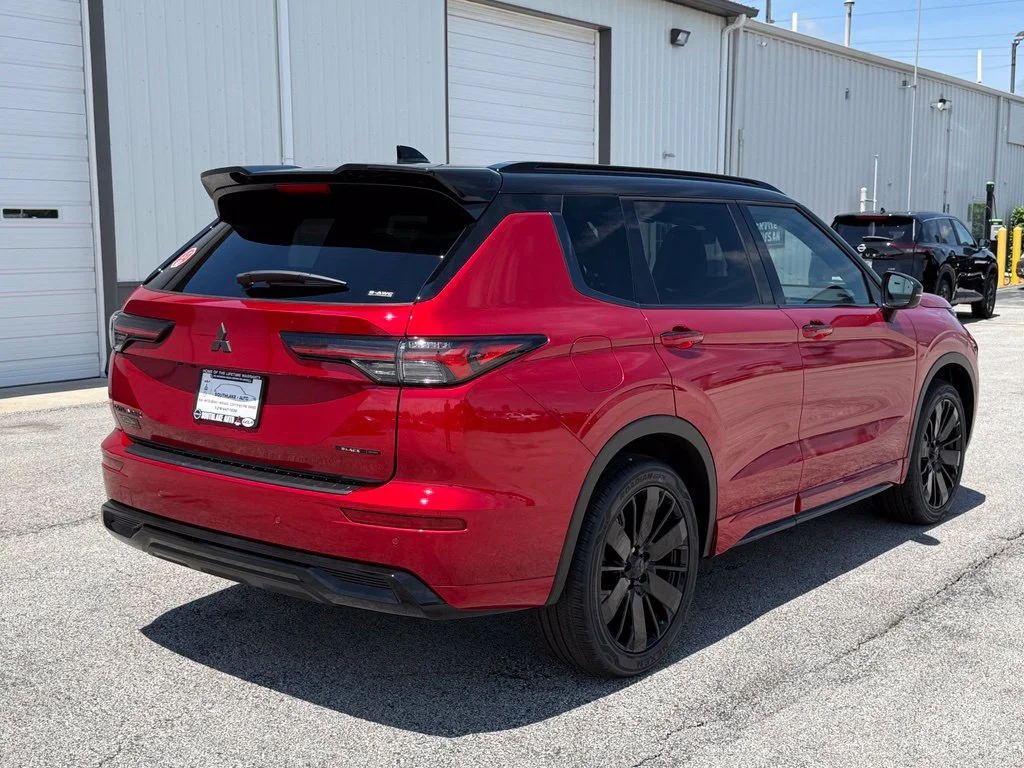 New 2026 Red Mitsubishi BLACK EDITION S-AWC image 7