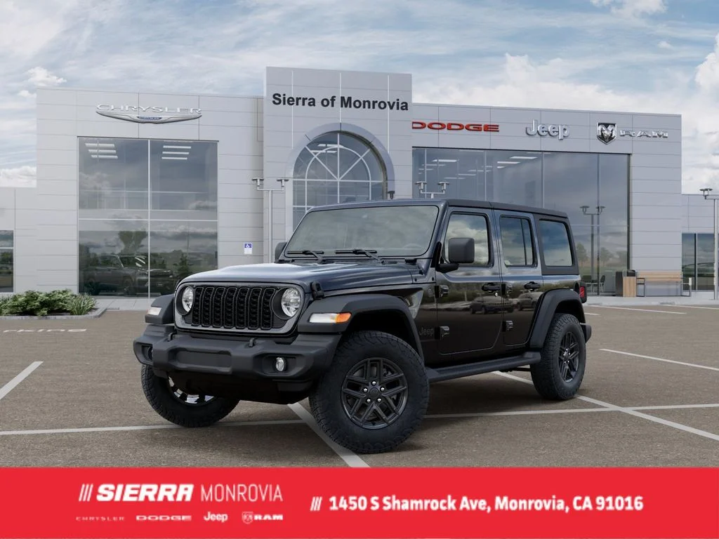 New 2026 Black Clear-Coat Exterior Paint Jeep Sport S image 1