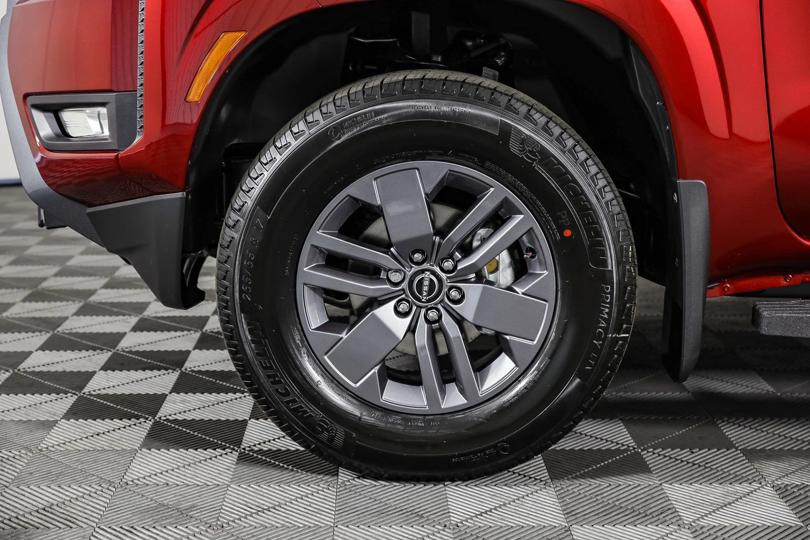 New 2025 Cardinal Red TriCoat Nissan Crew Cab SV image 6