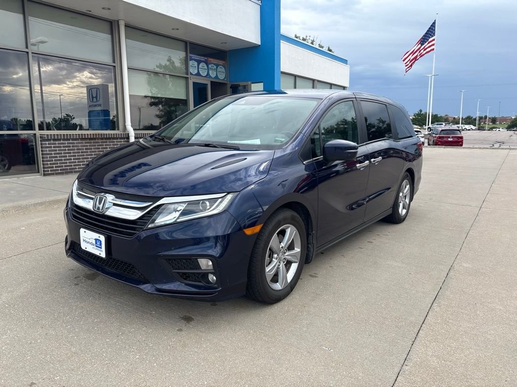 Used 2019 Blue Honda EX-L image 1