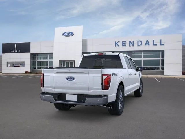 New 2026 White Metallic Ford Lariat image 8