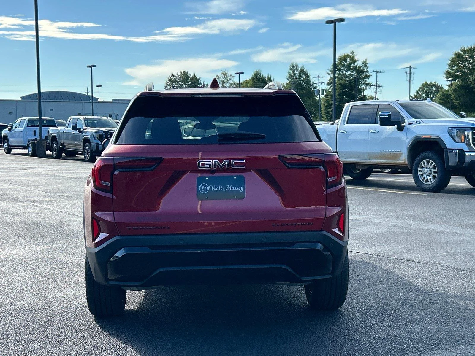 New 2027 Volcanic Red Tintcoat GMC Elevation image 4