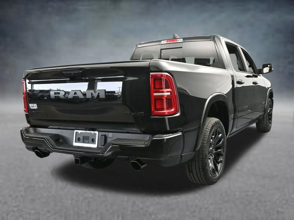 New 2026 Diamond Black Crystal Pearlcoat RAM Limited image 6