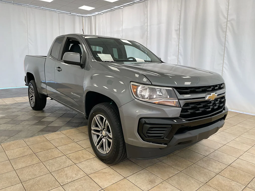 Used 2022 Satin Steel Metallic Chevrolet Work Truck image 31