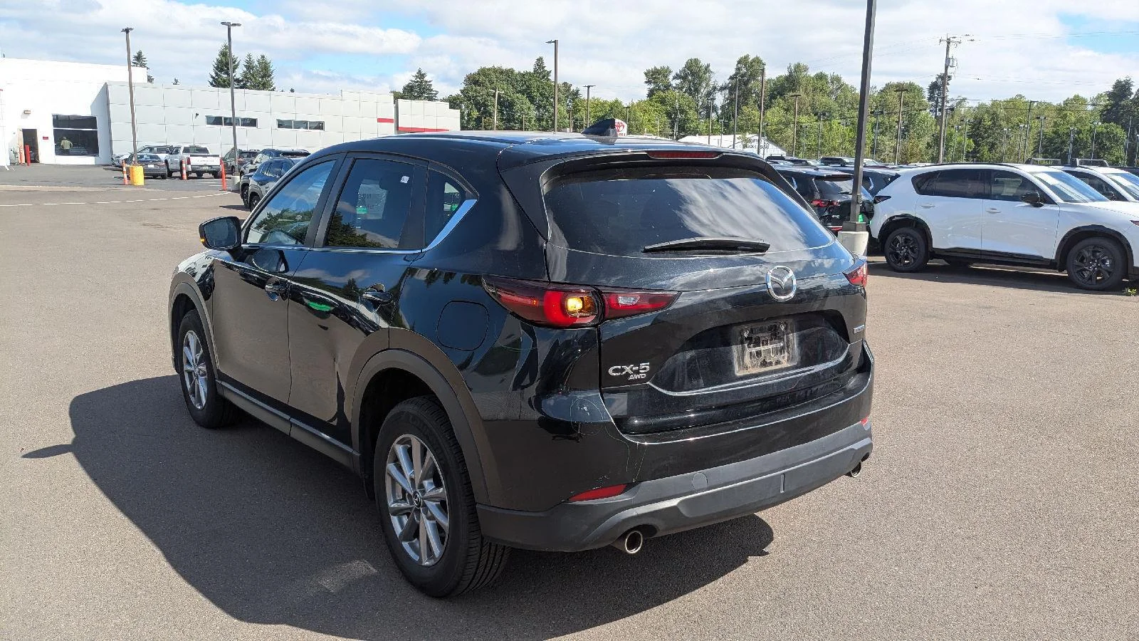 Used 2023 Jet Black Mica Mazda 2.5 S Preferred Package image 3