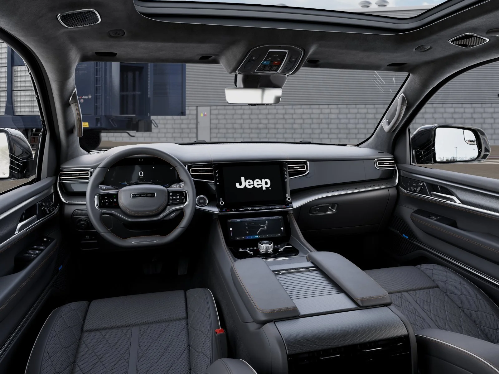 New 2026 Bright White Clear-Coat Exterior Paint Jeep Summit image 28