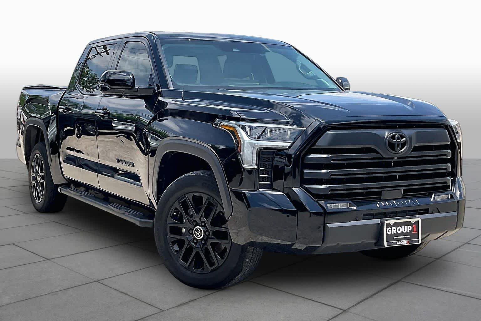 Used 2024 Midnight Black Metallic Toyota Limited image 3