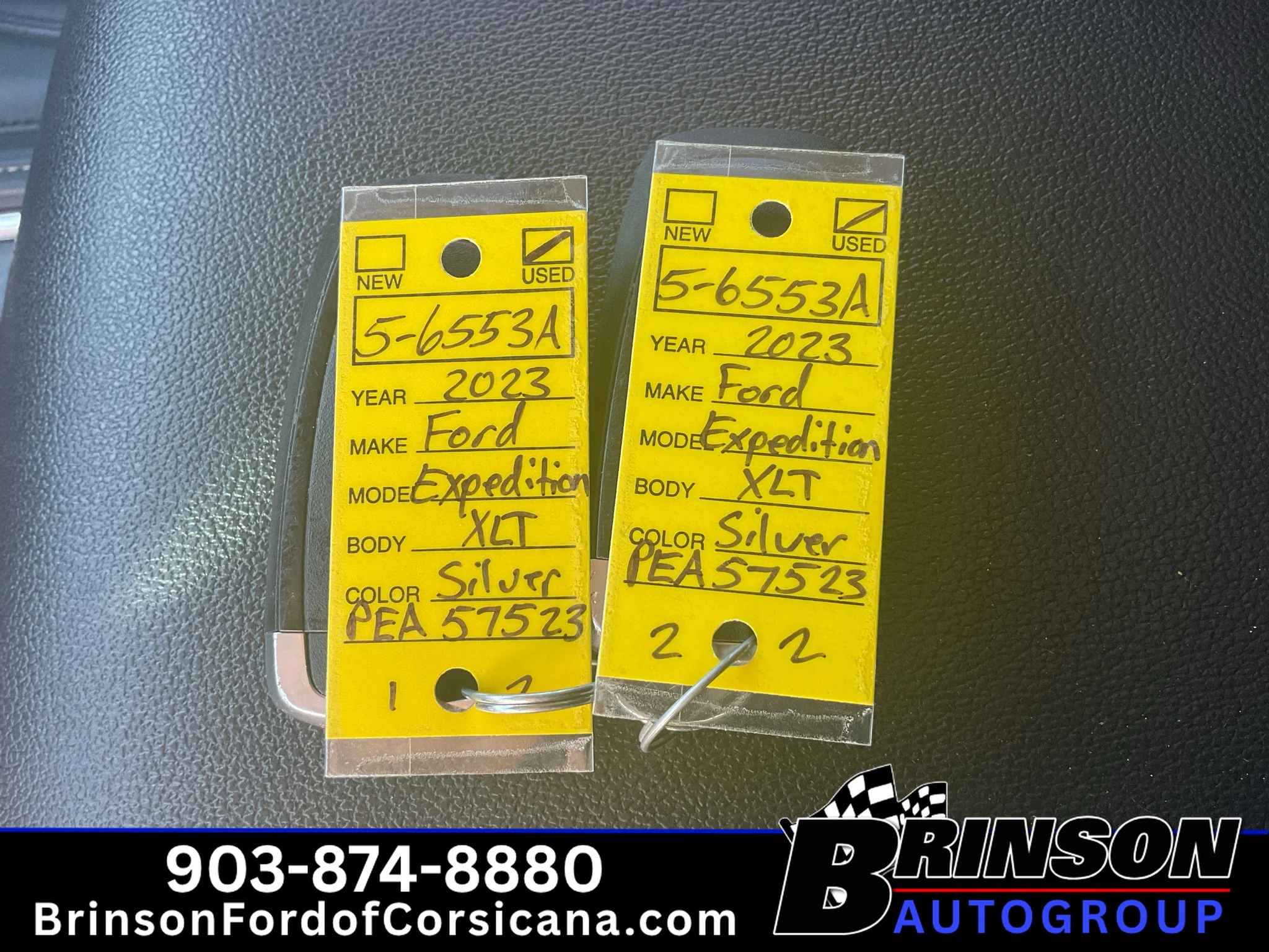 Used 2023 Iconic Silver Metallic Ford XLT image 37