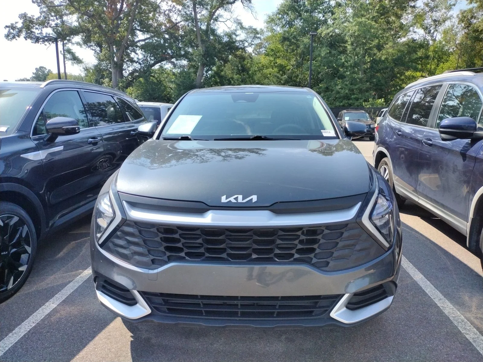 Used 2023 Gray Kia LX image 1