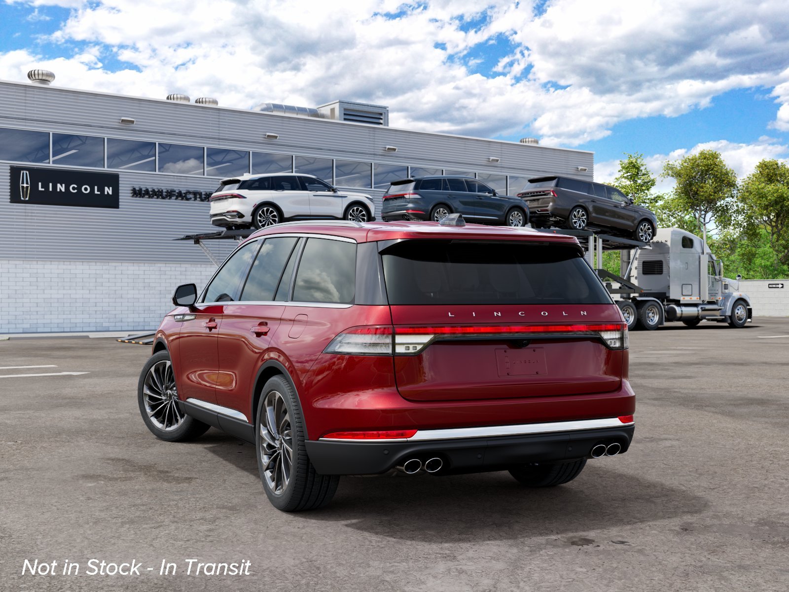 New 2027 Ruby Red Metallic Tinted Clearcoat Lincoln Reserve image 8