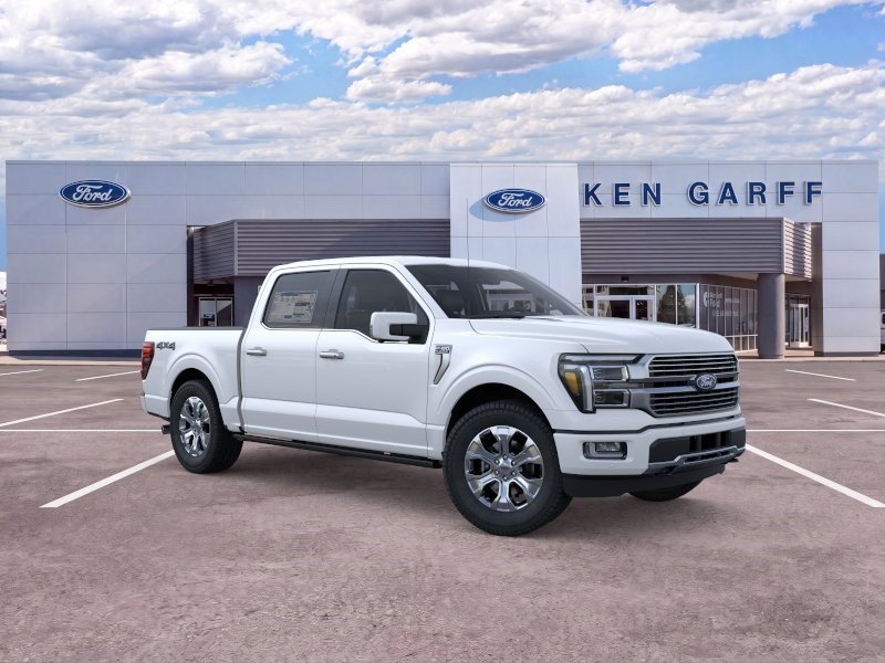 New 2026 Star White Metallic Tri-Coat Ford Platinum image 8
