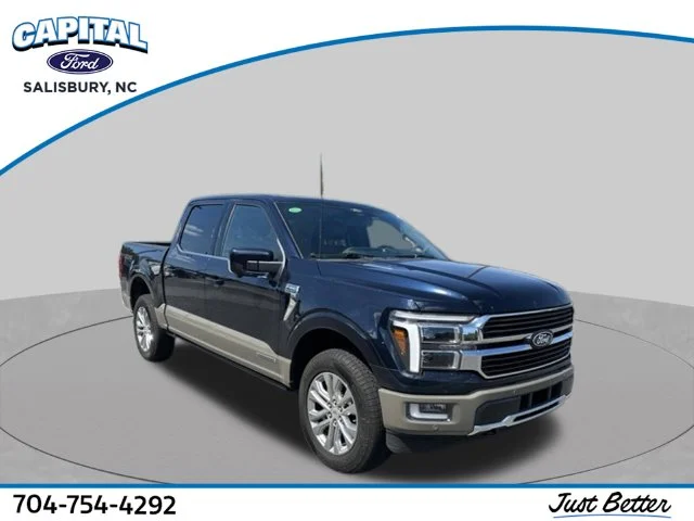 Used 2025 Blue Ford King Ranch image 1